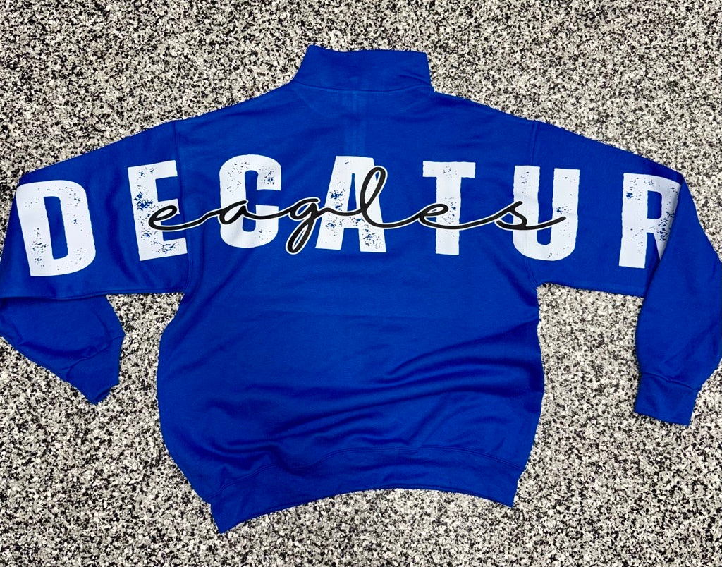 Oversized Decatur 1/4 Zip Sweatshirt