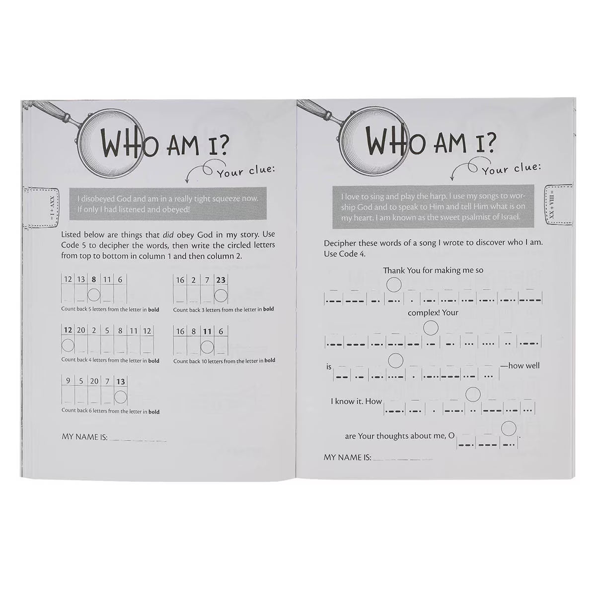 Who Am I? Activity Book for Kids