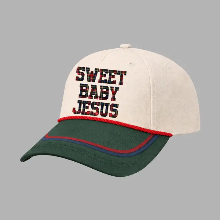 "Sweet Baby Jesus" - Patch Work Bill Hat