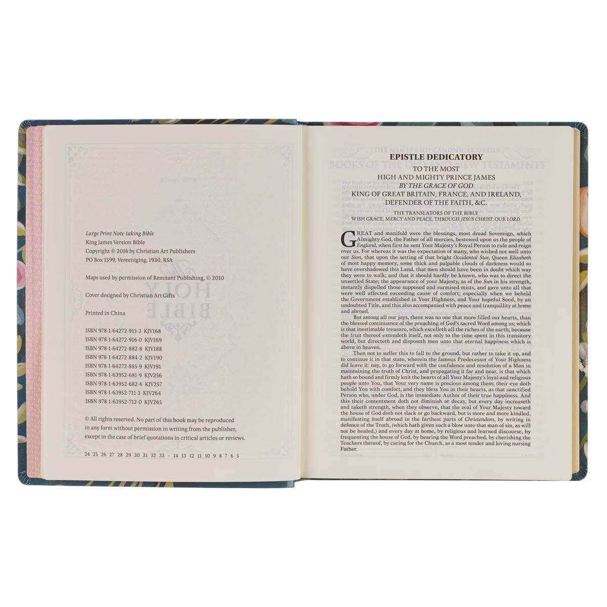KJV LP Note Bible LP Faux Leather Love The Lord Matt 22:37