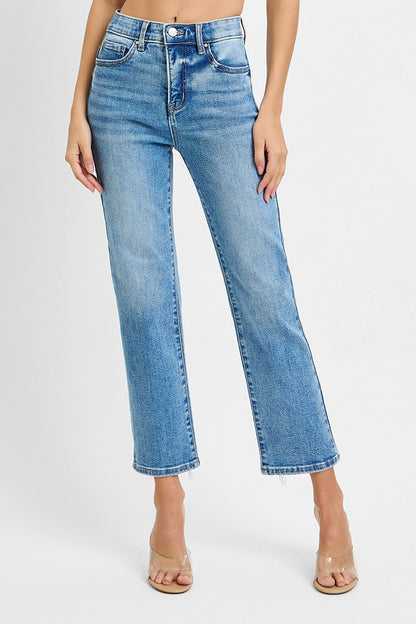 Tummy Control Elastic Band High Crop