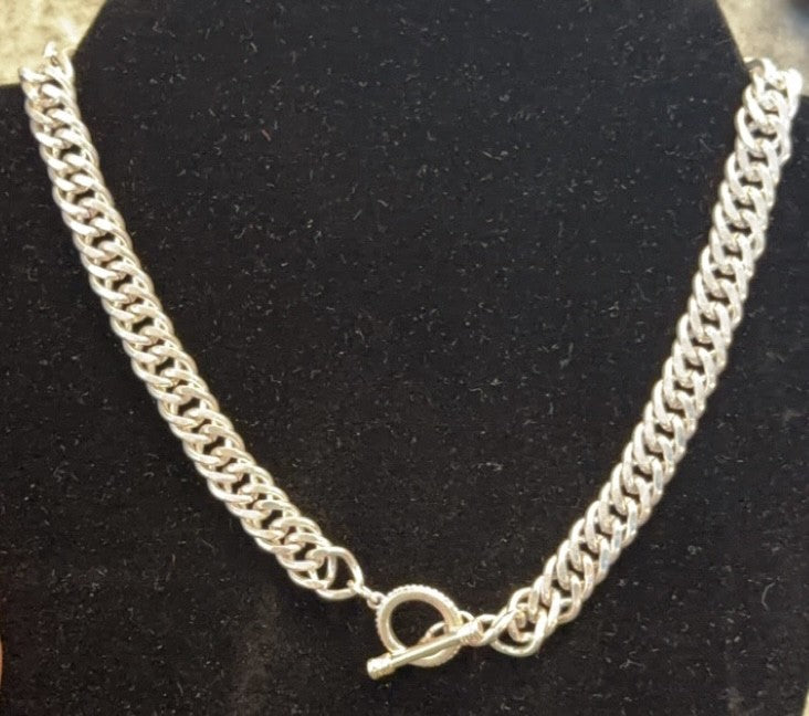 17" Chunky Herringbone Chain