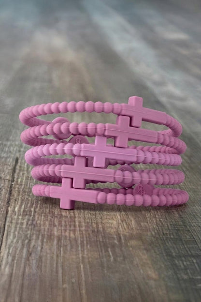 Cross Silicone Bracelets