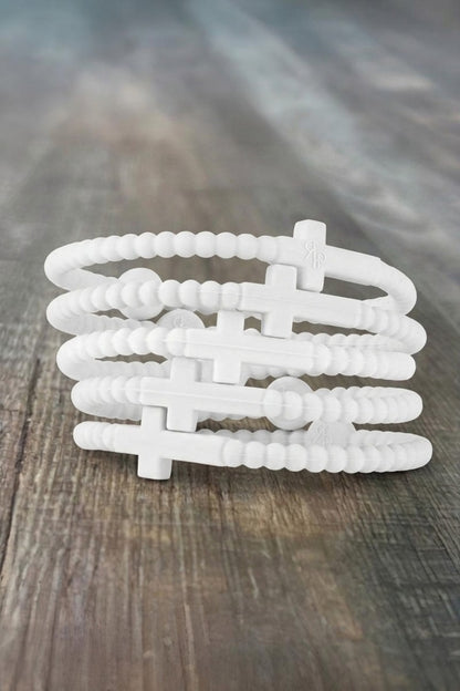 Cross Silicone Bracelets