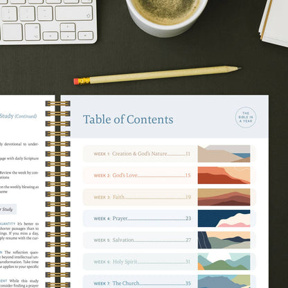 The Bible In A Year: A 52-Week Study