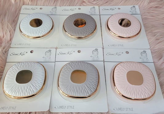 Square/Round Compact Mirror | Assorted Colors