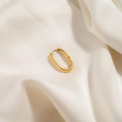 Hypo Small Oval Hoop Earrings