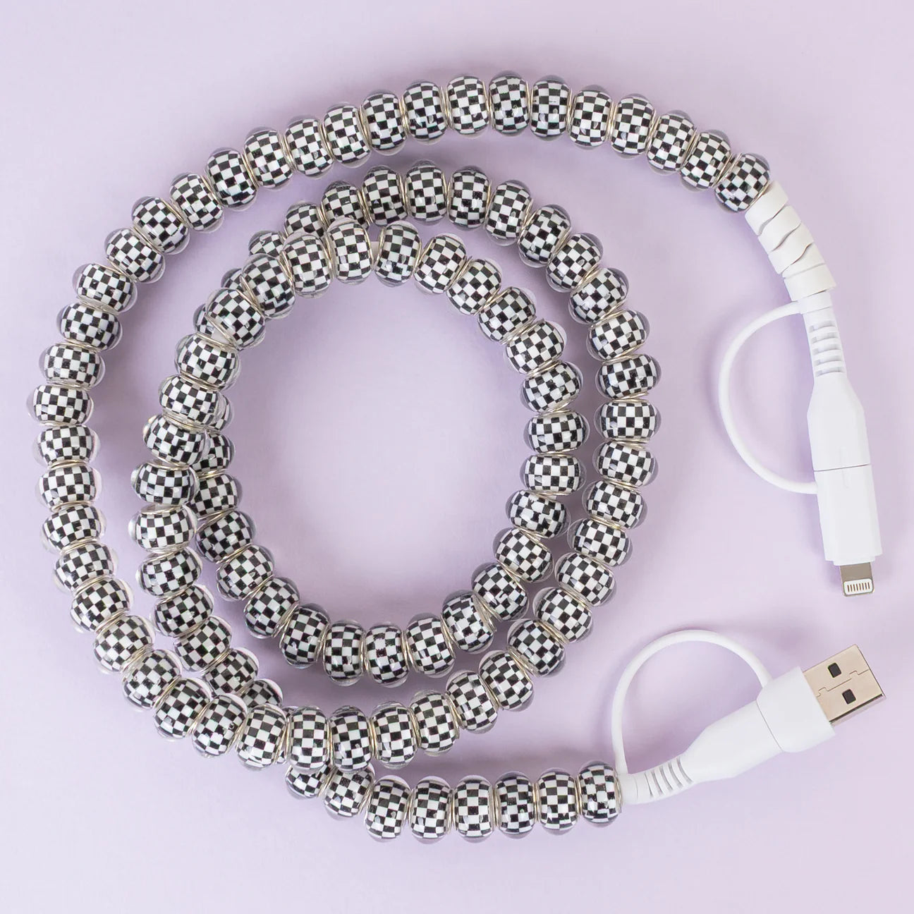 4-in-1 Beaded Charging Cable