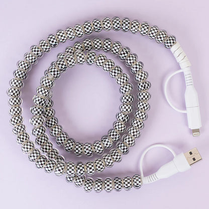 4-in-1 Beaded Charging Cable