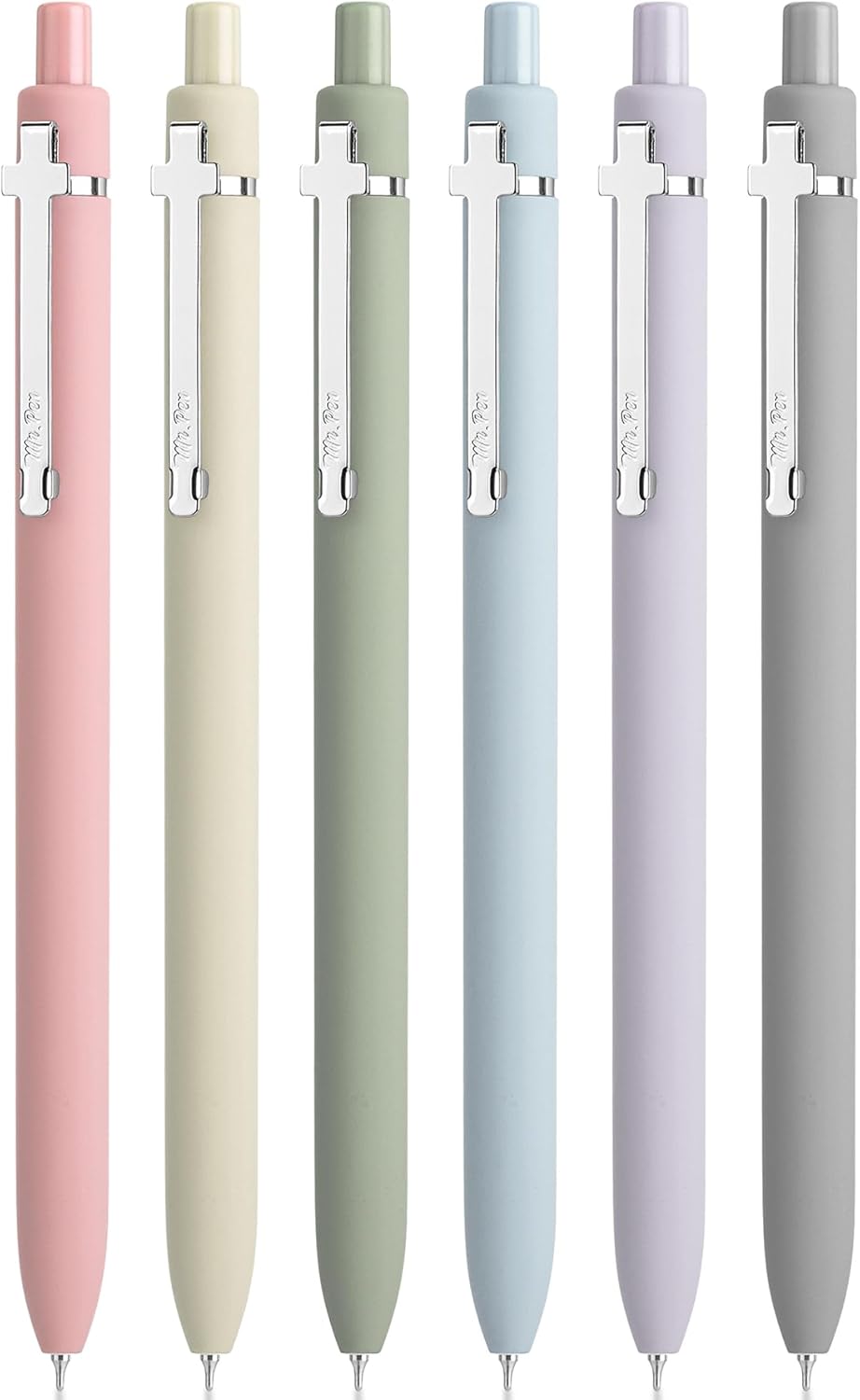 Retractable Gel Pens - Black Ink