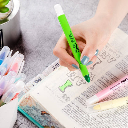 Mr. Pen No Bleed Gel Highlighter Set - 16 Colors