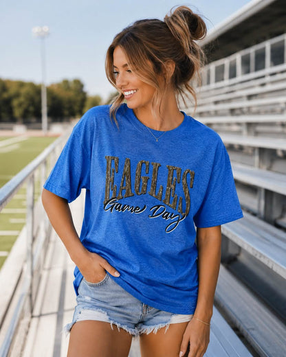 Camo Eagles Game Day Tee