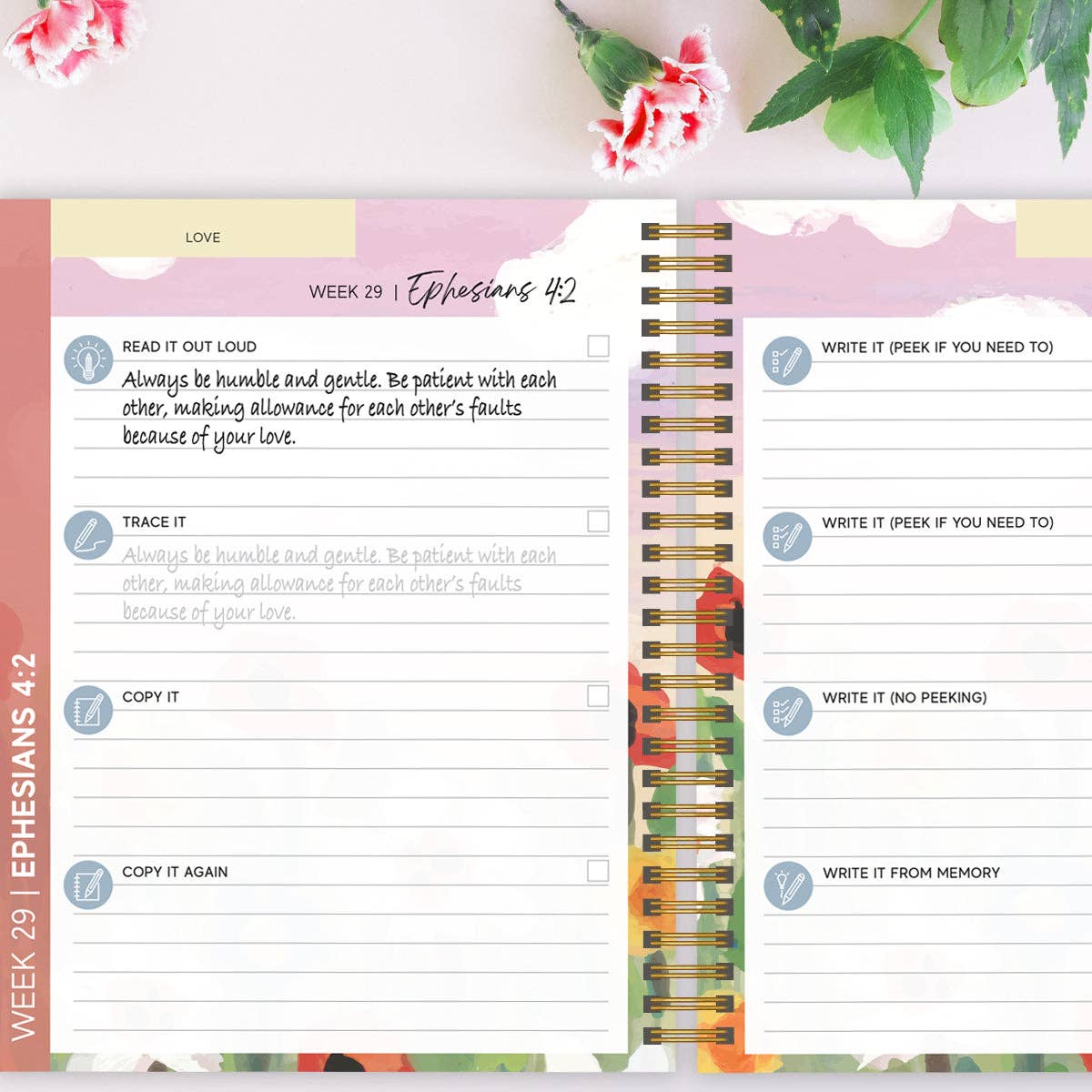 The Bible Verse Memory Journal: A 52-Week Guide to Memorizing God's Word