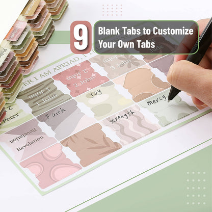 Laminated Bible Tabs 75 Pack
