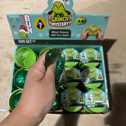 Mini Grinch Dumpling Squishy