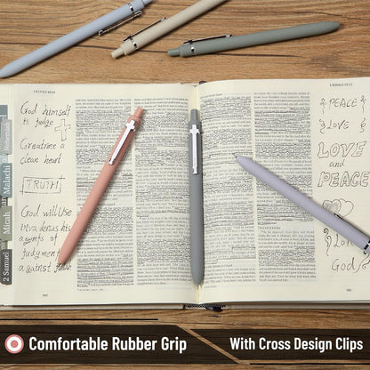 Retractable Gel Pens - Black Ink