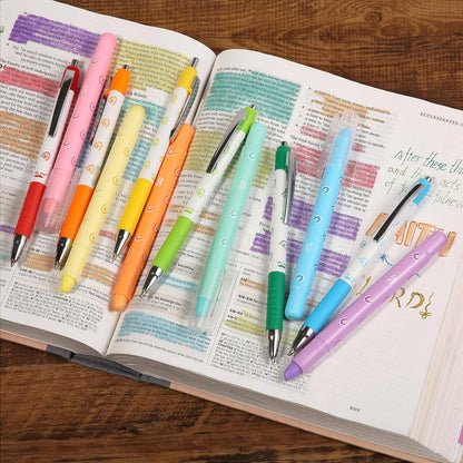 Bible Highlighters & Pens No Bleed 12