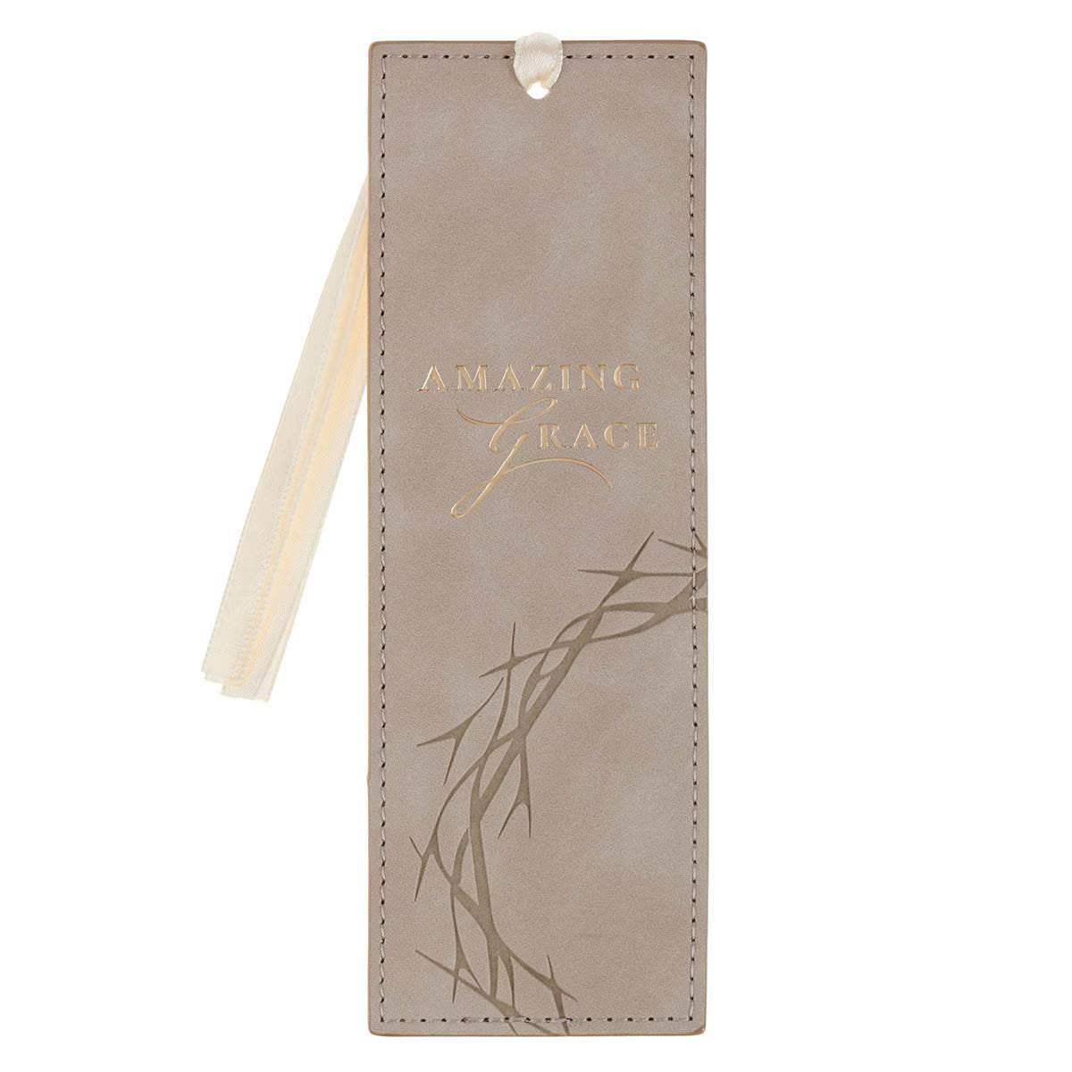 Faux Leather Bookmark