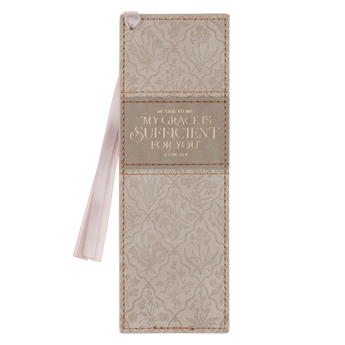 Faux Leather Bookmark