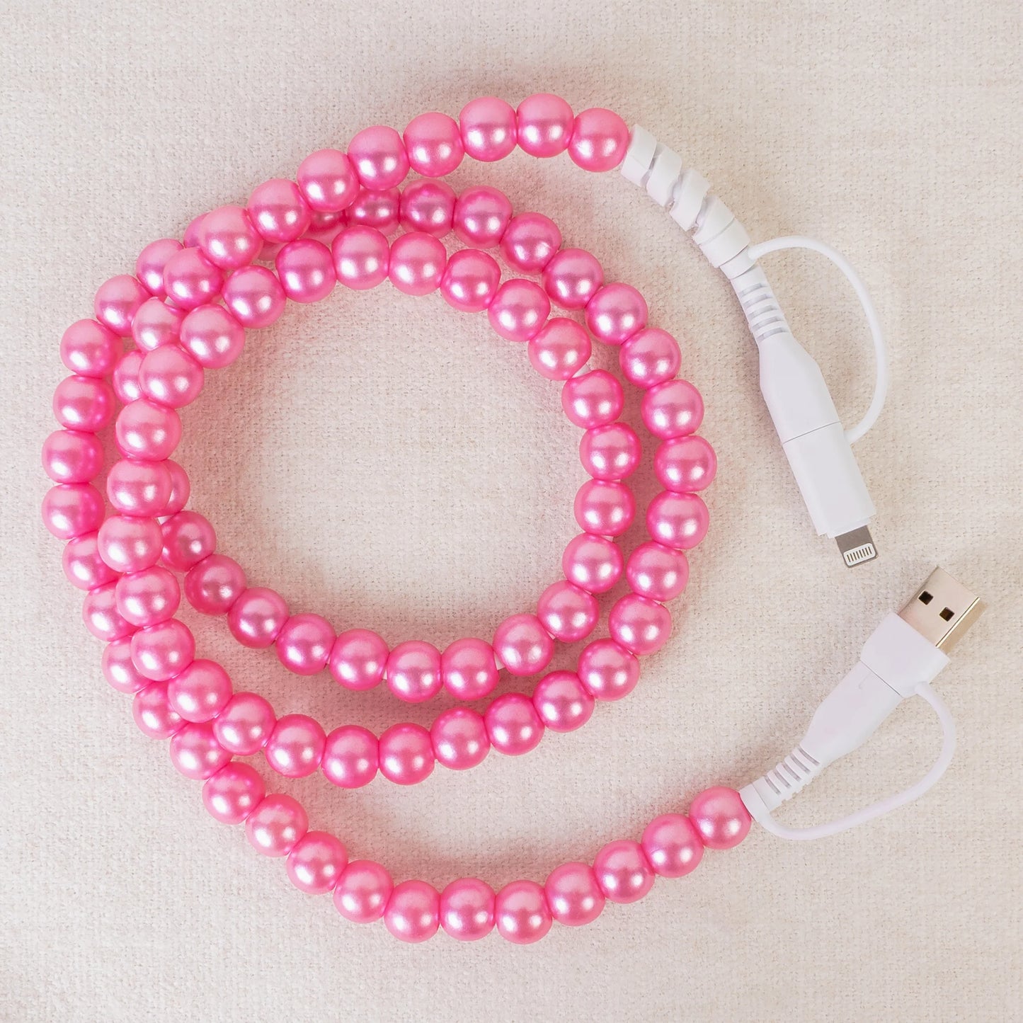 4-in-1 Beaded Charging Cable