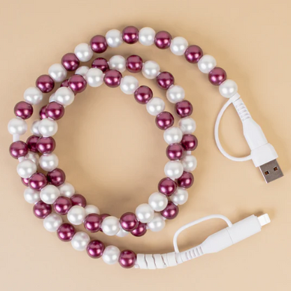 4-in-1 Beaded Charging Cable