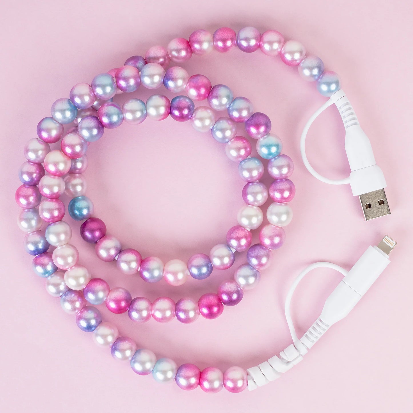 4-in-1 Beaded Charging Cable