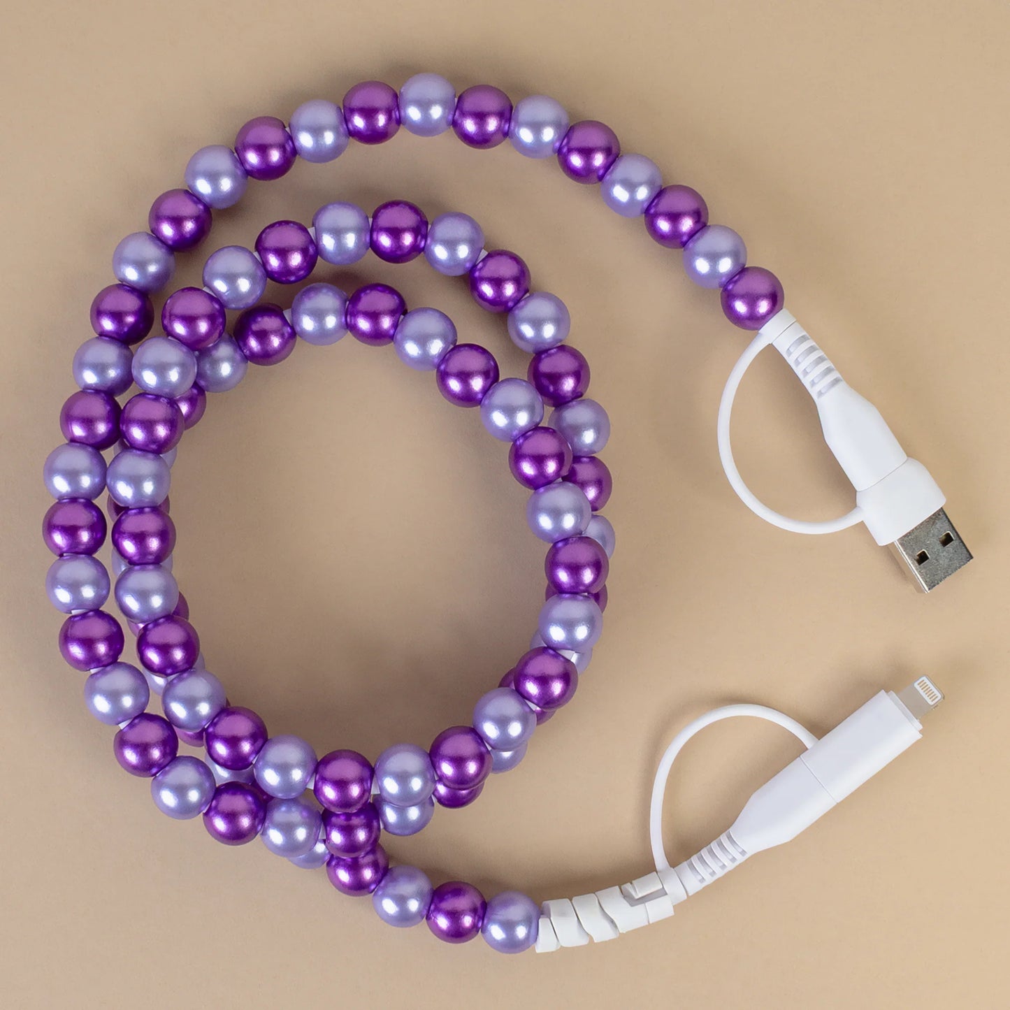 4-in-1 Beaded Charging Cable
