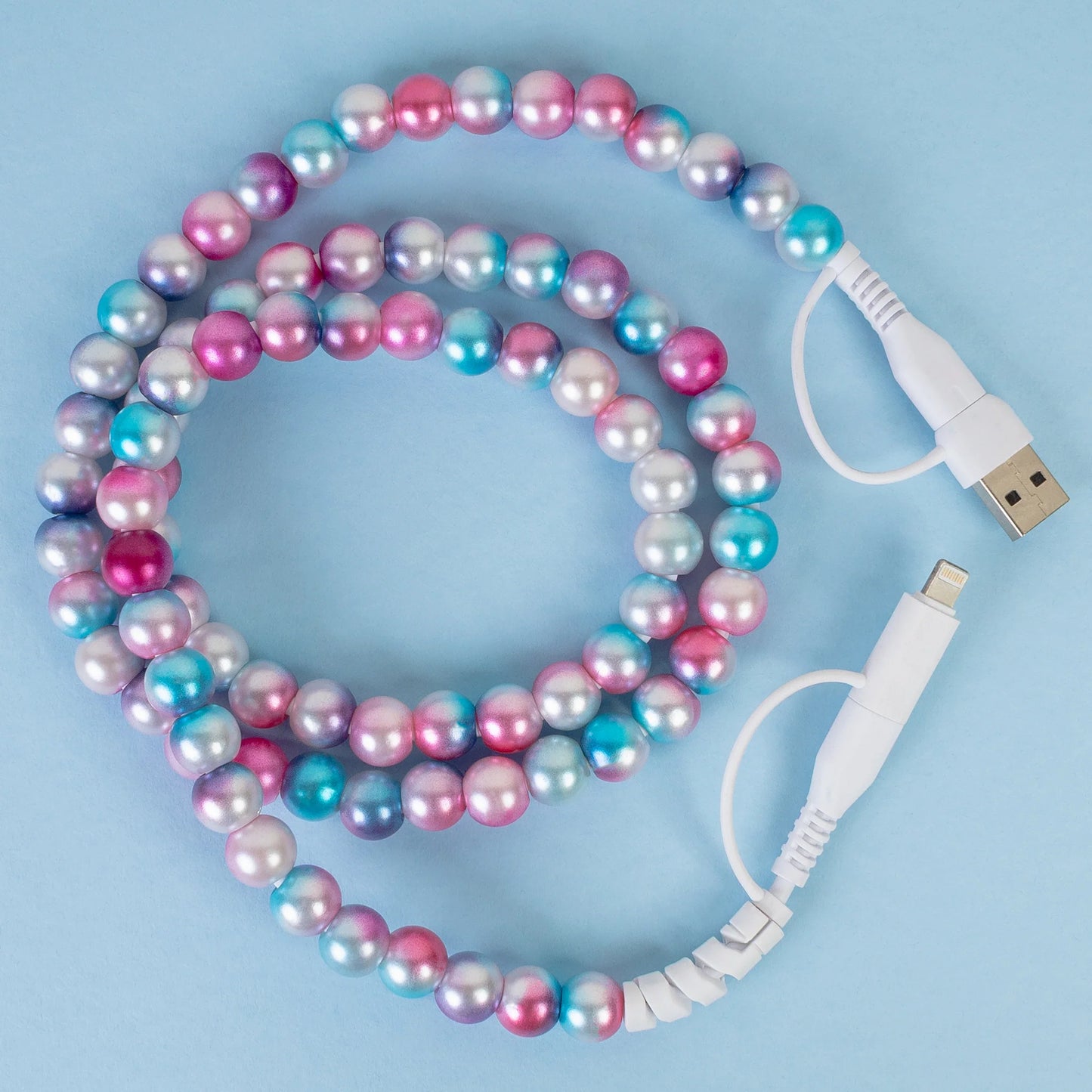 4-in-1 Beaded Charging Cable