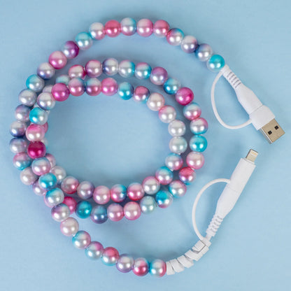 4-in-1 Beaded Charging Cable