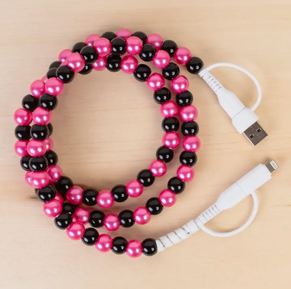 4-in-1 Beaded Charging Cable