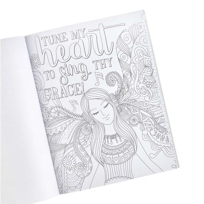 Where Love Blooms Coloring Book for Adults