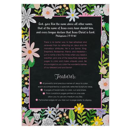 The Names of Jesus Coloring Book