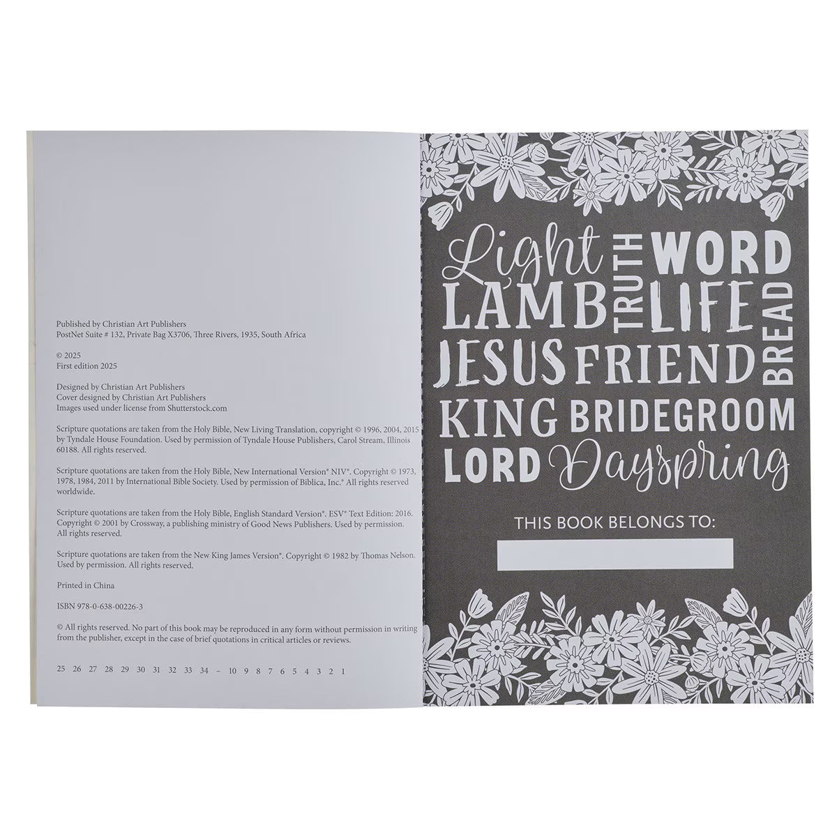 The Names of Jesus Coloring Book
