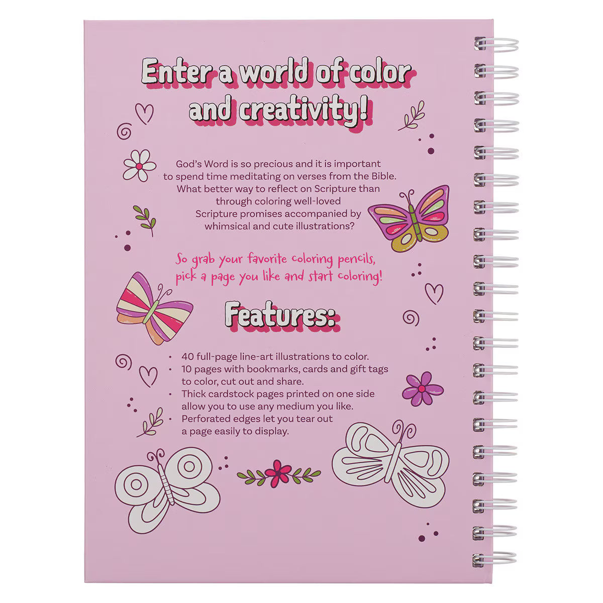 My Favorite Bible Verses Coloring Book for Girls
