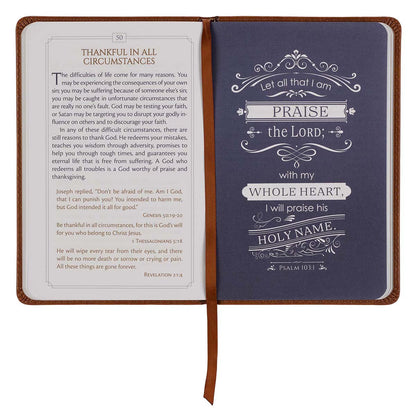 101 Devotions for Men Faux Leather Devotional - 1 Timothy 6:11