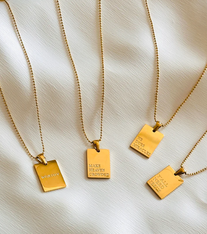 "Jesus Loves You" Empowerment Necklace