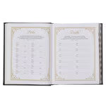 NLT Family Heritage Bible - Faux Leather Hardcover | Black