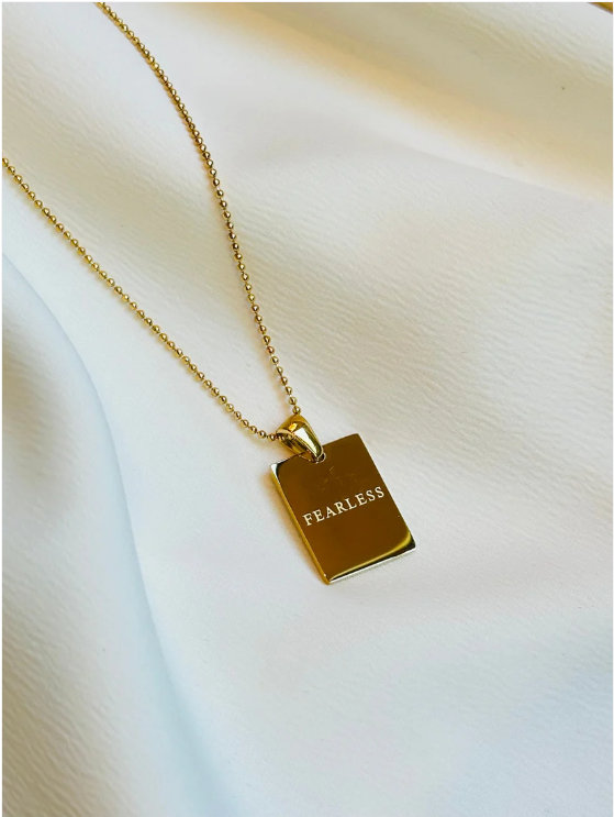 "Fearless" Empowerment Necklace