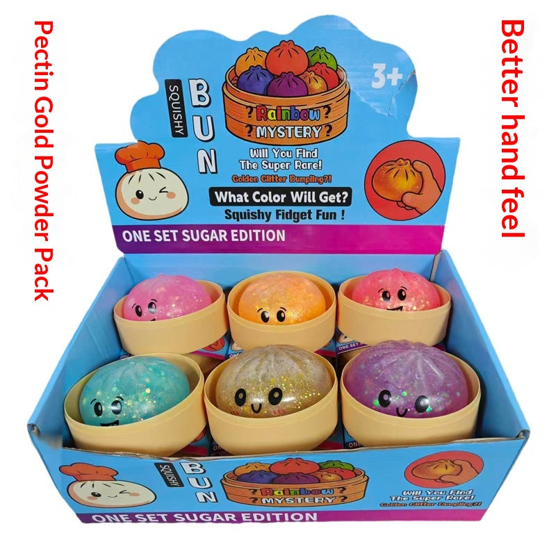 Dumpling Squishy Fidget - Mystery - Large