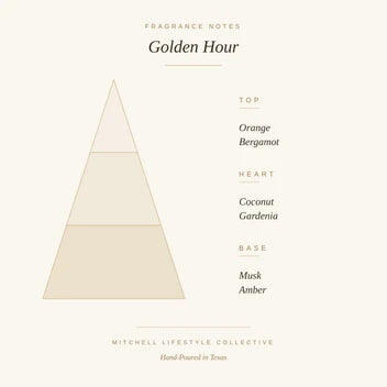 Golden Hour Candle