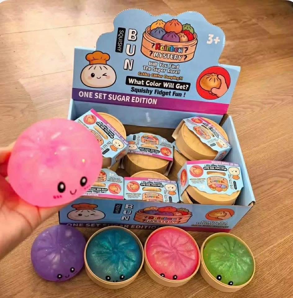 Dumpling Squishy Fidget - Mystery - Large