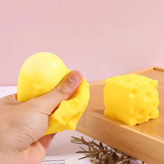 Cheese Cube Squishy Fidget