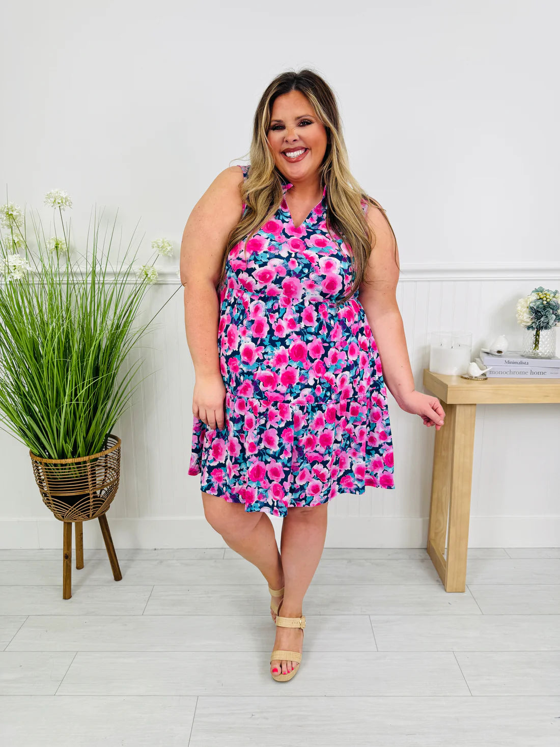 Elegant Lizzy Tiered Dress