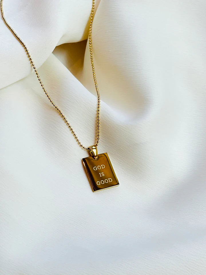 "God Is Good" Empowerment Necklace