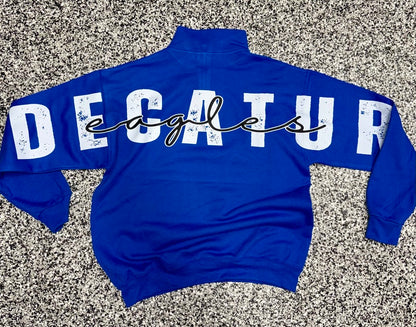 Oversized Decatur 1/4 Zip Sweatshirt