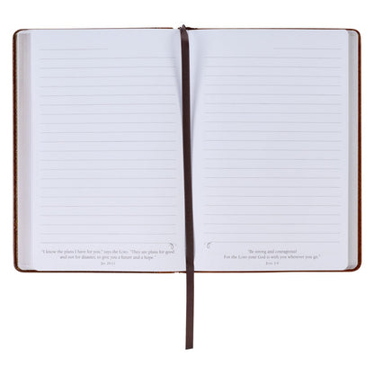 Stand Firm Faux Leather Classic Journal - 1 Corinthians 16:13