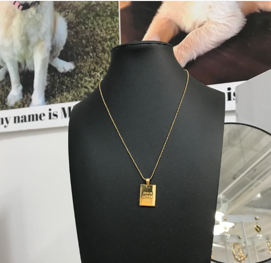 "Jesus Loves You" Empowerment Necklace