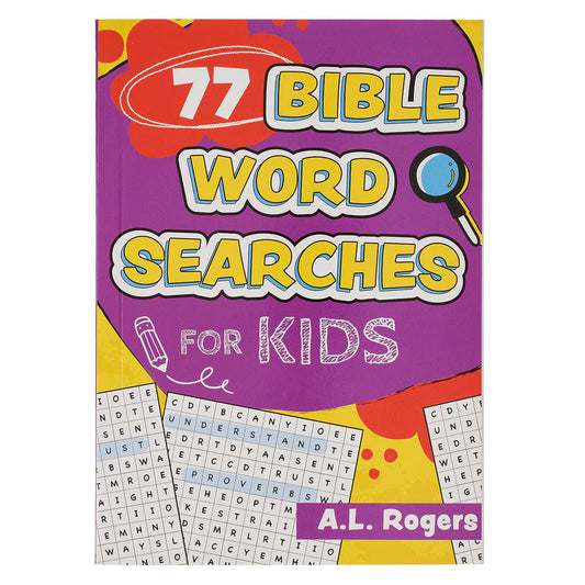 77 Bible Word Searches for Kids