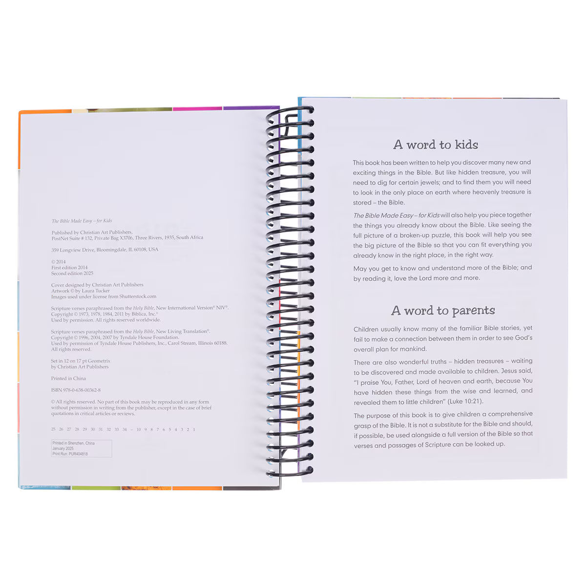 The Bible Made Easy Wirebound