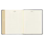 KJV Note Taking Bible Large Print - Faux Leather Hardcover | Iron Gray